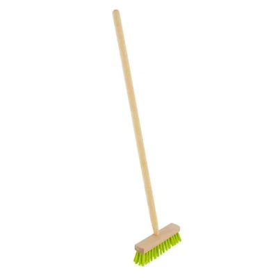 NOMITA GMBH Straßenbesen für Kinder mit Holzstiel 76 cm | Kinderbesen, Spielbesen, Kehrbesen