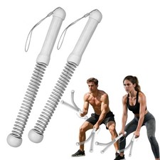 Weighted Ropeless Battle Ropes, Portable Cordless Ropes For Home gray