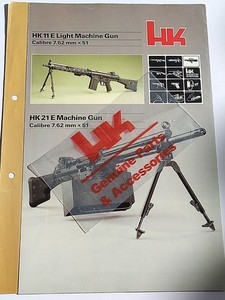 HK Models 21E/HK11E Factory Original Sales Brochure