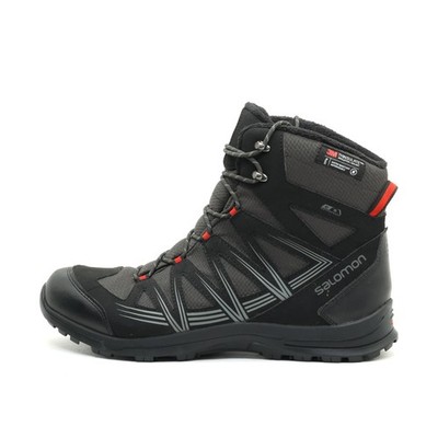 Salomon Herren 415854 Stiefel Schwarz Synthetik Mittel Wanderstiefel EU 45 1/3