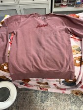 Leinenkugels Beer Crewneck Fleece Sweatshirt Womens Size M Pink USA NWOT