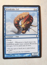 #78 Windrider Eel  MTG  Zendikar