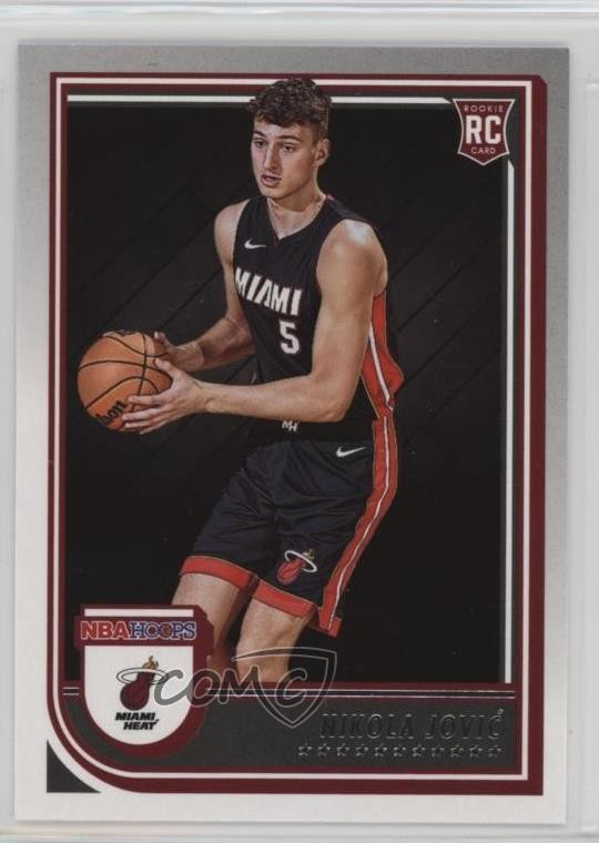 2022-23 Panini NBA Hoops Rookies Nikola Jovic #256 Rookie RC 12g7