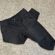 Free People Charcoal Utility Trousers Size 8