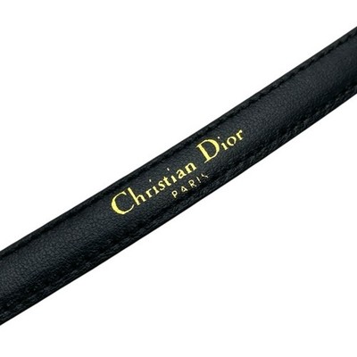 Christian Dior Bobby Belt Leopard Leather Pink Black Gold 28  display picture 1