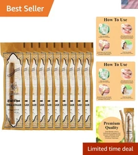 Miswak Traditional Soft Bristle Toothbrushes Pack of 10 - Biodegradable Choice
