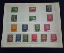 EXT RARE &ldquo;ONLY 4 KNOWN&rdquo; HAITI 1939 &ldquo;SPECIMEN&rdquo; 16 STAMPS MNH SET CAT VALU USD 675