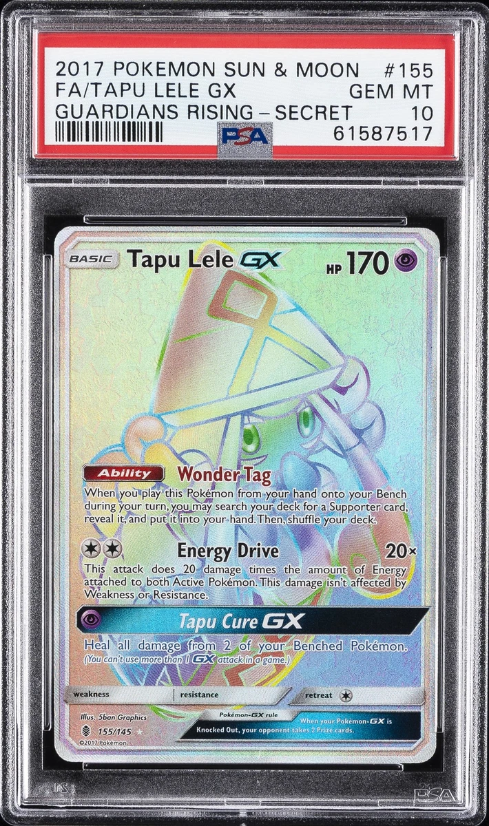 guardians rising rare cards Pokémon TCG Secret Rare Guardians Rising Grade 10 Individual Collectible  Card Game Cards for sale