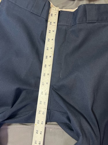 Dickies 874 Original Fit Pants Men's 32x32 Blue Workwear Durable - Picture 4 of 10