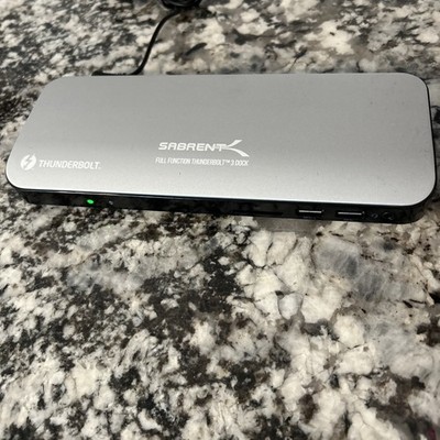 Sabrent Thunderbolt 3 Docking Station with Power Delivery up to 60W Charging