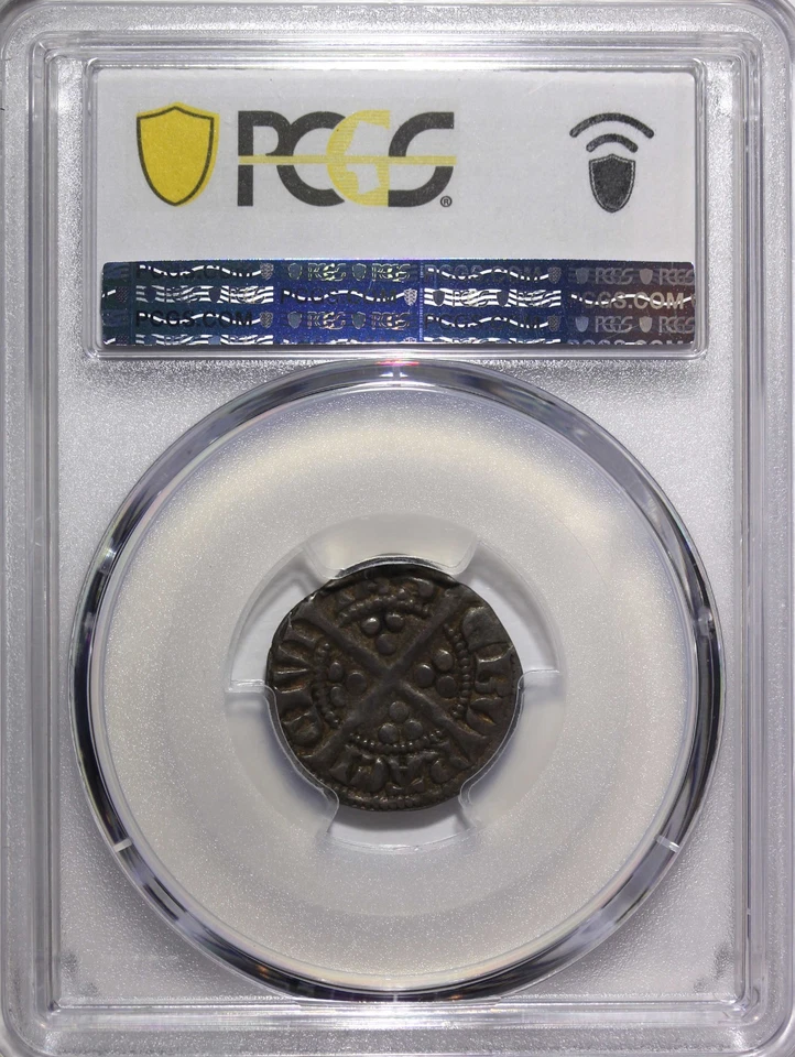 GREAT BRITAIN ENGLAND Edward I.Silver (1279-1307) Penny York PCGS XF45 S-1429 - Image 3 of 4