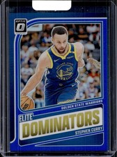 2024-25 Donruss Optic #4 Stephen Curry Elite Dominators Blue #/49