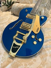 CUSTOM GRETSCH G5655TG SEMI ACOUSTIC JR. AZURE BLUE METALLIC