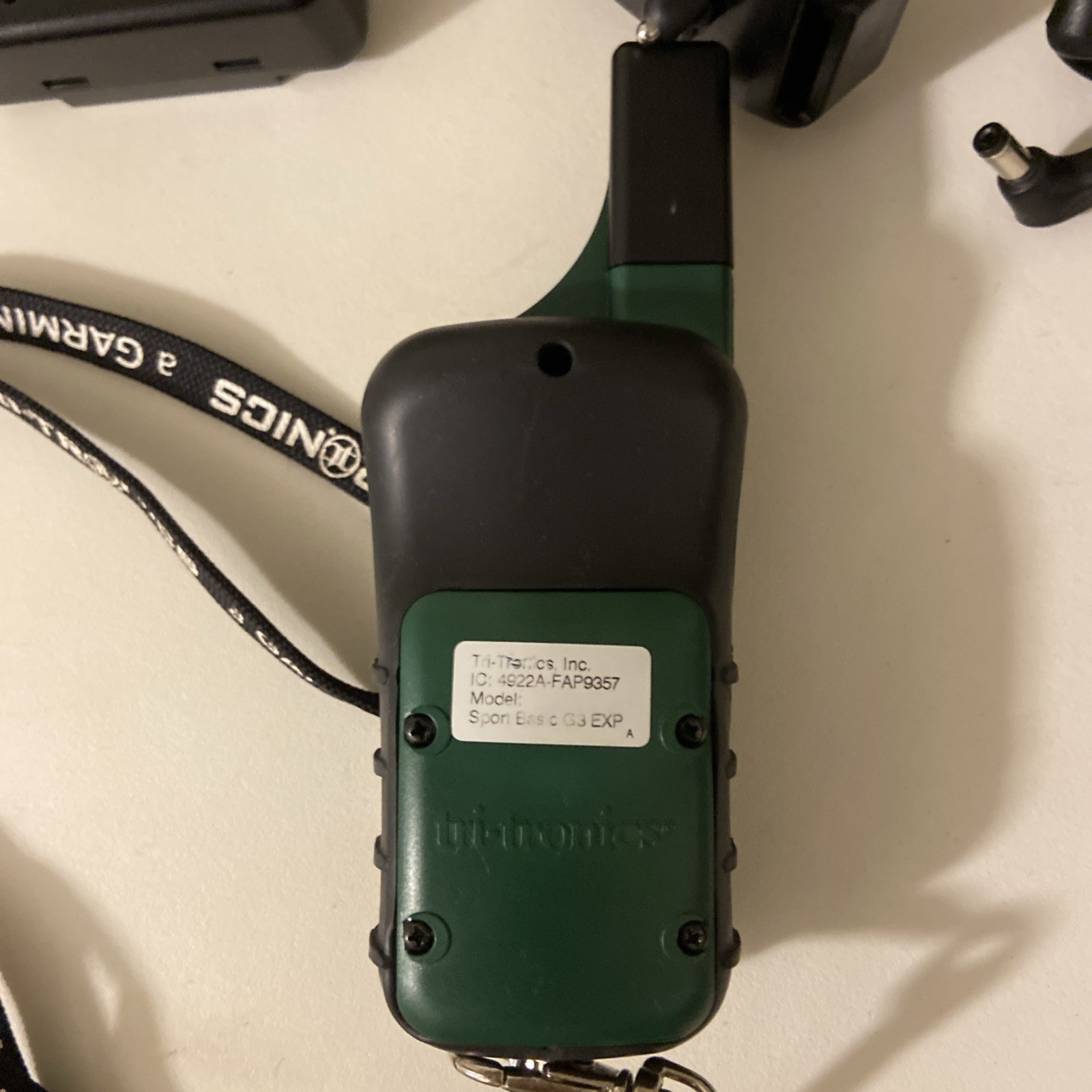 Tri-Tronics Sport Basic G3 EXP remote dog trainer collars and transmitter