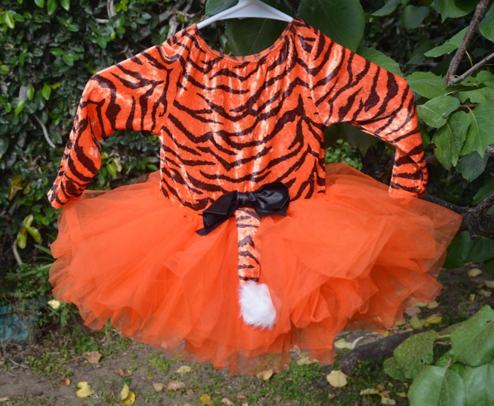 Pequeño Tigre Gymboree Disfraz Tutú Elegante Talla 18-24 Meses - IMPRESCINDIBLE VER Foto 2 de 4