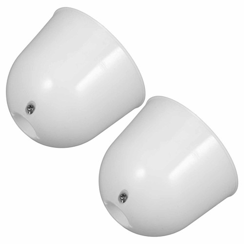 2 Pcs Ceiling Fan Accessories Cup Lampshade Cover Plate Dust Cooling - Picture 3 of 12