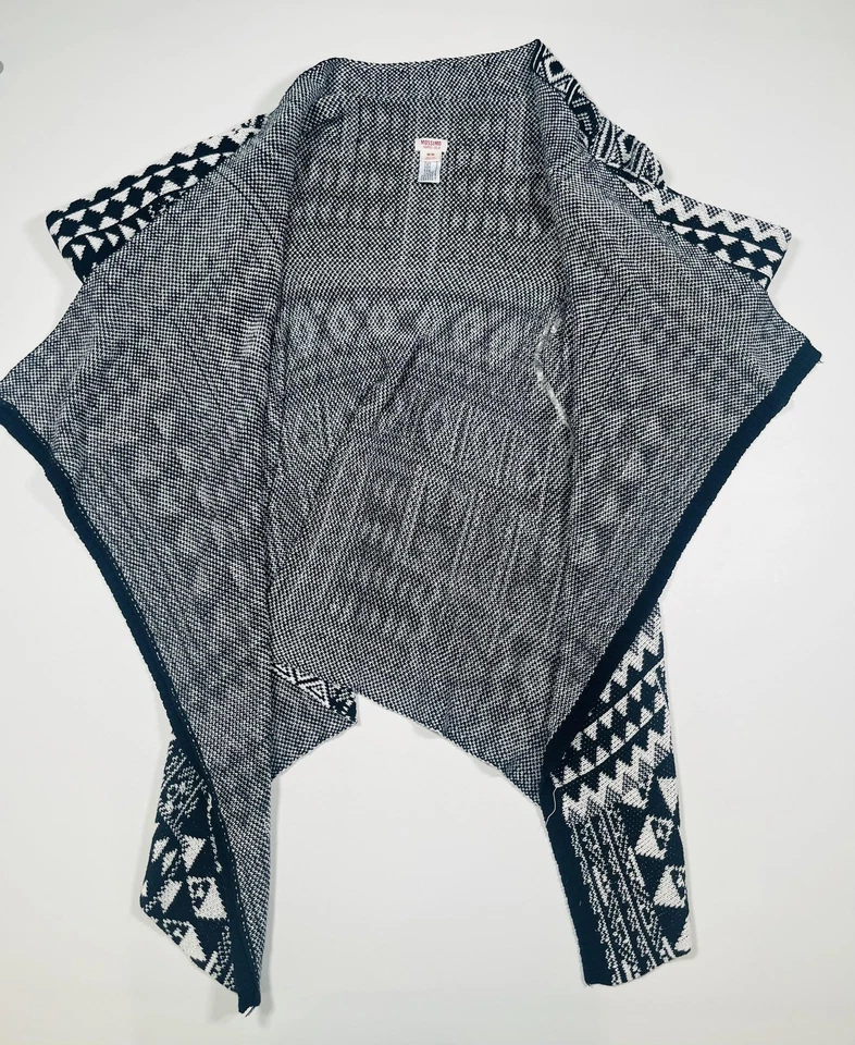 Mossimo Supply Co Sweater Womens Medium Aztec Open Front Cardigan Knit - Image 4 of 4