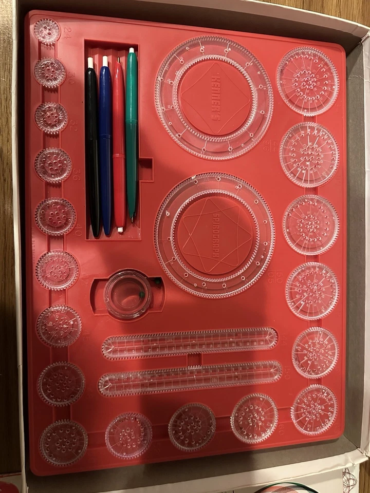 Kenner’s Vintage Spirograph Drawing Box Kit - Image 3 of 4