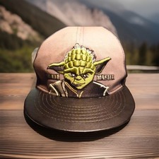 YODA Adjustable Snapback Baseball Hat Youth Jedi Master