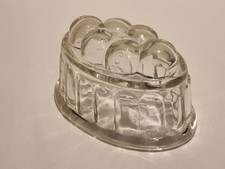 Vintage Glass Half Pint Jelly Mould