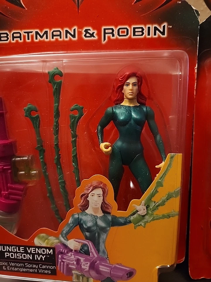 Figura de acción Kenner 1997 Batman and Robin Bane & Poison Ivy Foto 4 de 4