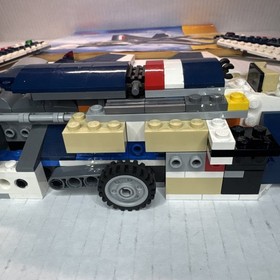 Lego Creator: BLUE POWER JET - Set 31039 - 90%  Complete & Instruction Manual