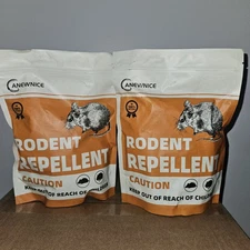 New 2 Pack All Natural Rodent Rat Repellent Mouse Mice Pest Peppermint 🐀 🐁