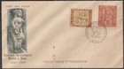 1961 India centenary archaelogical survey of India FDC