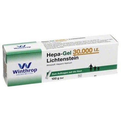 Hepa Gel 30.000 I.E. Lichtenstein · 100 g · PZN 03970213