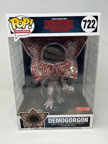 Funko POP! Demogorgon Supersized 10" #722 DAMAGED BOX SEE PICS