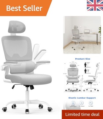 Ergonomische Bürostühle, hoher großer Arbeitszimmer Schreibtisch Computerstuhl mit Rückenstütze...