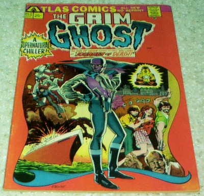 The Grim Ghost 2, FN- (5.5) 1975 Colon art, Atlas | eBay