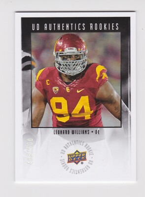 2015 Upper Deck UD Authentics Rookies RC 468/500 Leonard Williams USC UA-29