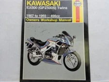 Kawasaki EX500 GPZ500S Twin 498cc 1987-1993 Haynes Owners Workshop Manual B14906