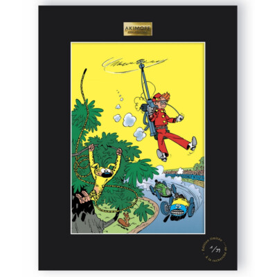 Spirou & Fantasio Spirou and the Heirs Collection Poster (30x40cm)