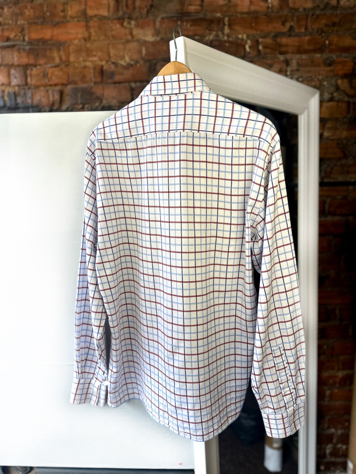 Camicie Vintage Uomo a Quadri Yves Saint Laurent Multicolore Taglia:L