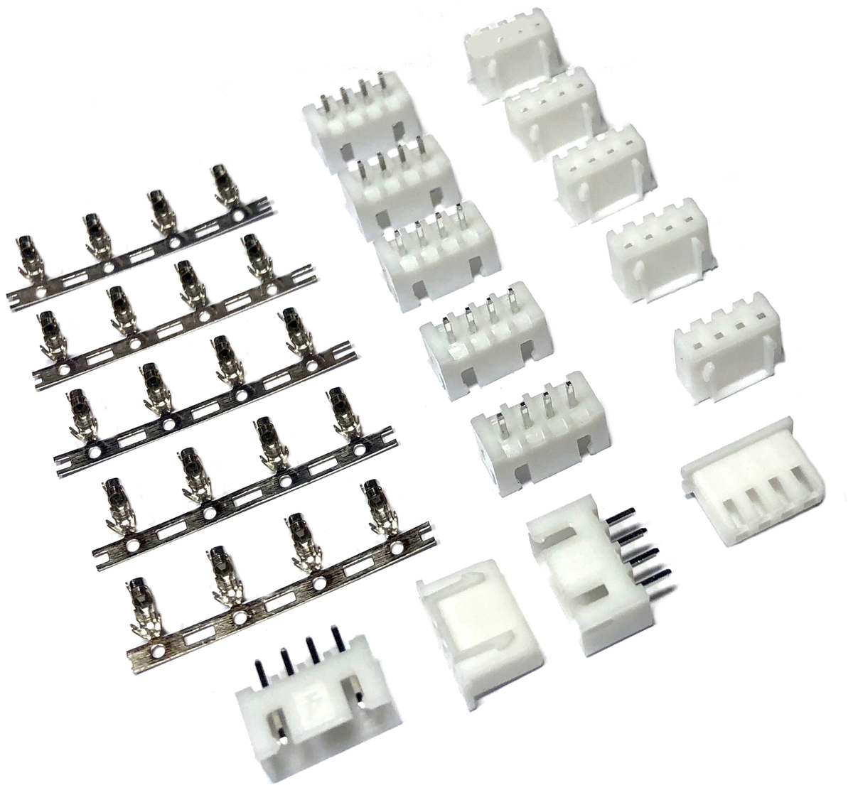 10 Pezzi 3S 4Pin 2.54 Mm JST-XH Balancer Maschio Femmina Lipo Batteria - Foto 10