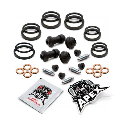 1998 Honda ST1100A AW LINK FRONT brake caliper seal kit service repair ABS