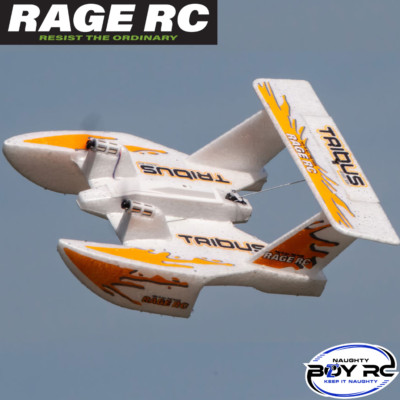 Rage RC Tribus 250 RTF Amphibious Aircraft Boat Plane Hovercraft LiPo Orange