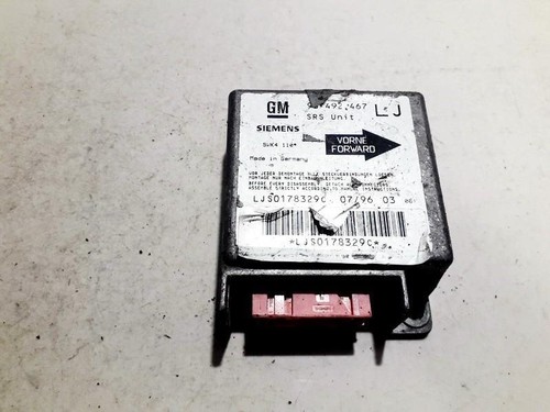 Opel Omega 1998  crash sensors module 90492467, 5wk4 110  ljs01783 #755074-86