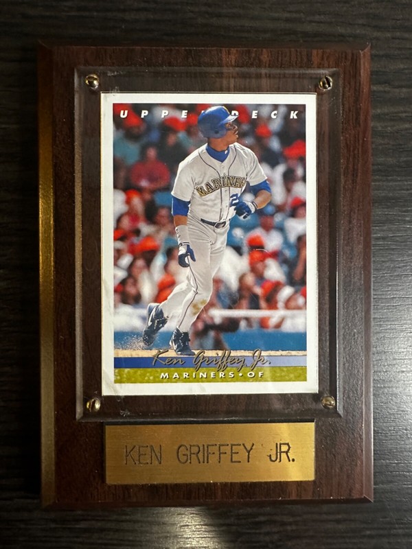 Upper Deck Ken Griffey Jr. Seattle Mariners. Mounted Plaque BEAUTIFUL PIECE!