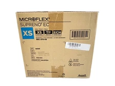 (500/Cs) ANSELL Microflex Supreno EC Nitrile Exam Gloves - XSmall - Violet Blue