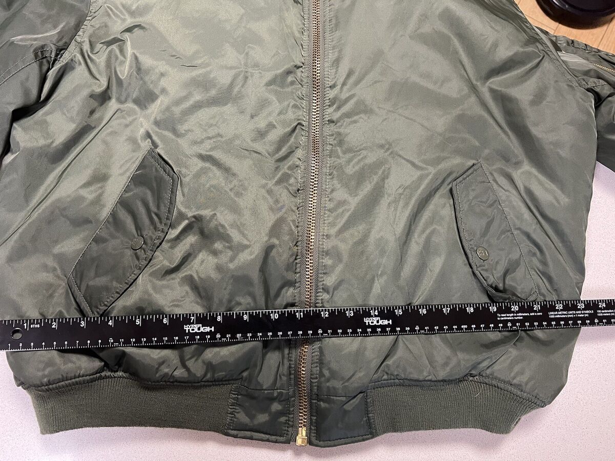 Vtg 90s SEI Co MA-1 Military Jacket XL Flyers Bomber Vtg 90s SEI Co MA-1 Military Jacket XL Flyers Bomber