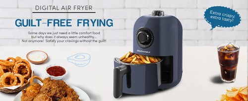 Elite Gourmet EAF1121 Personal 1.1 Qt. Compact Space Hot Air Fryer - Picture 8 of 11