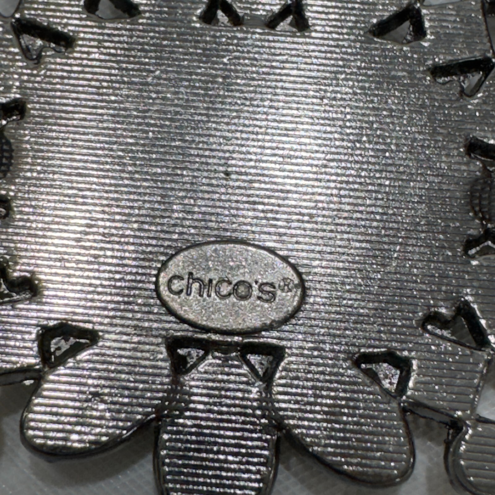 Chico’s Signed Statement Chunky Necklace Glam Jew… - image 6