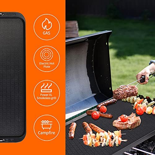 powerxl smokeless grill with griddle plate