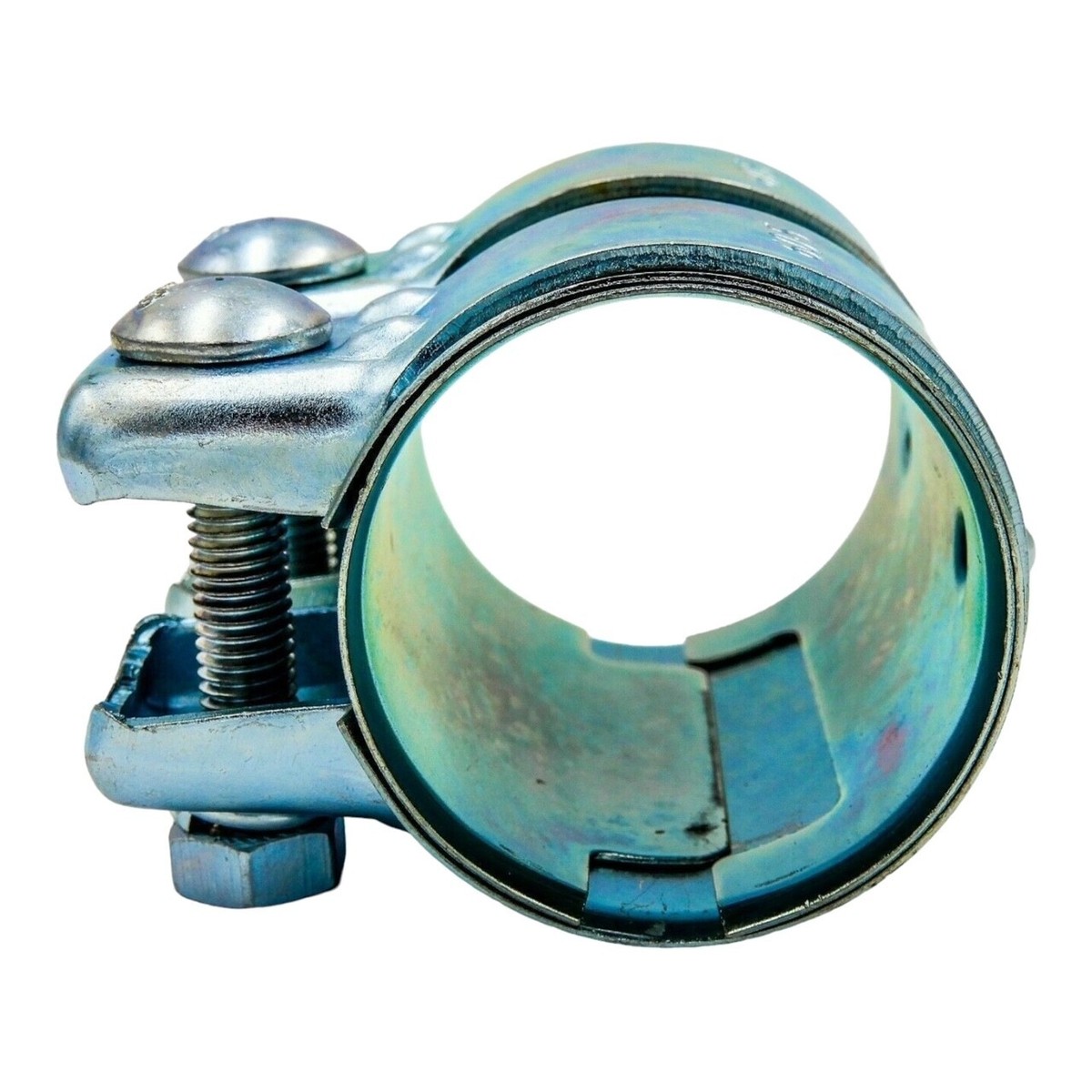 5x Rohrverbinder Doppelschelle 40mm - Auspuff Reparatur Set 90mm Länge