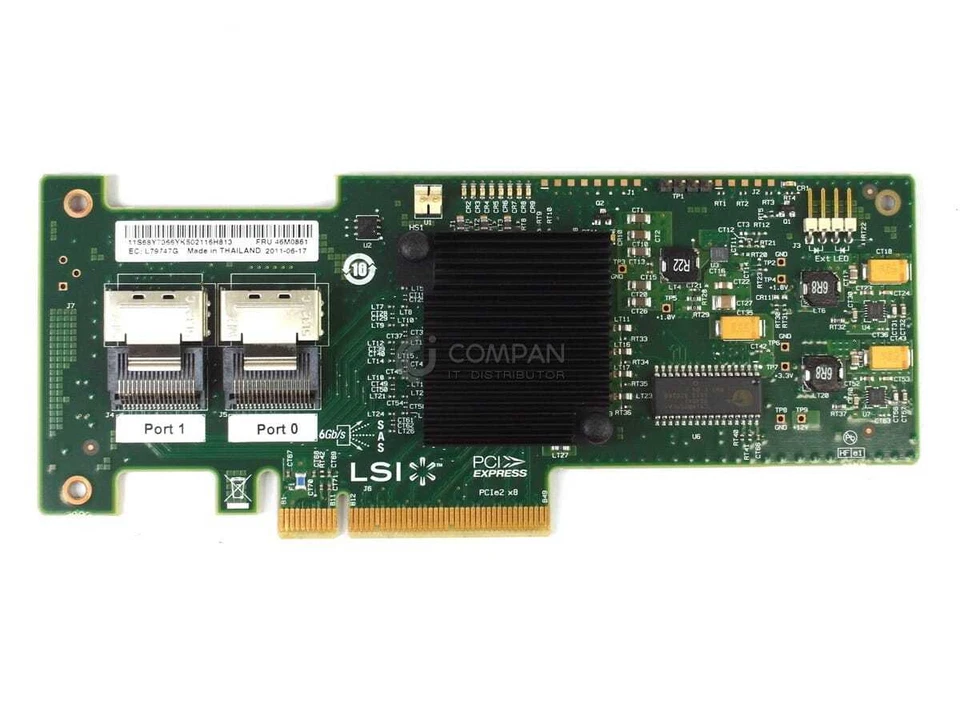 46M0861 IBM SERVERAID M1015 SAS SATA RAID CONTROLLER - SAS9220-8I, H3-25097-02C - Image 2 of 4