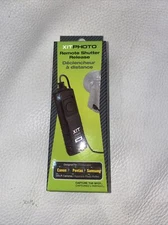 XITPHOTO Remote Shutter Release Designed for Canon, Pentax, and Samsung DSLR Cam