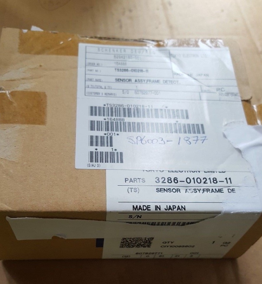 TOKYO ELECTRON TS 3286-010-218-11 SENSOR ASSY, FRAME DETECT (U11..5B4)